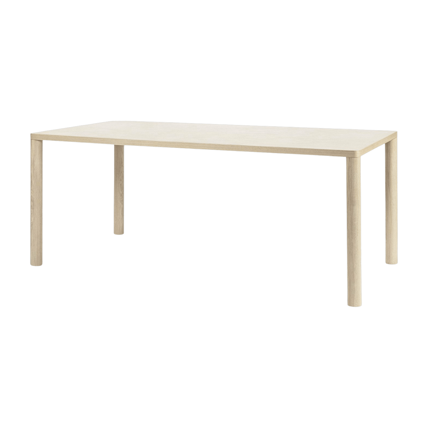 Table à manger en chêne 180 cm Log - Hem - The Cool Republic