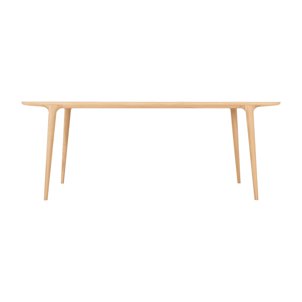 Table à manger en chêne 200 x 90 cm Fawn - Gazzda - The Cool Republic