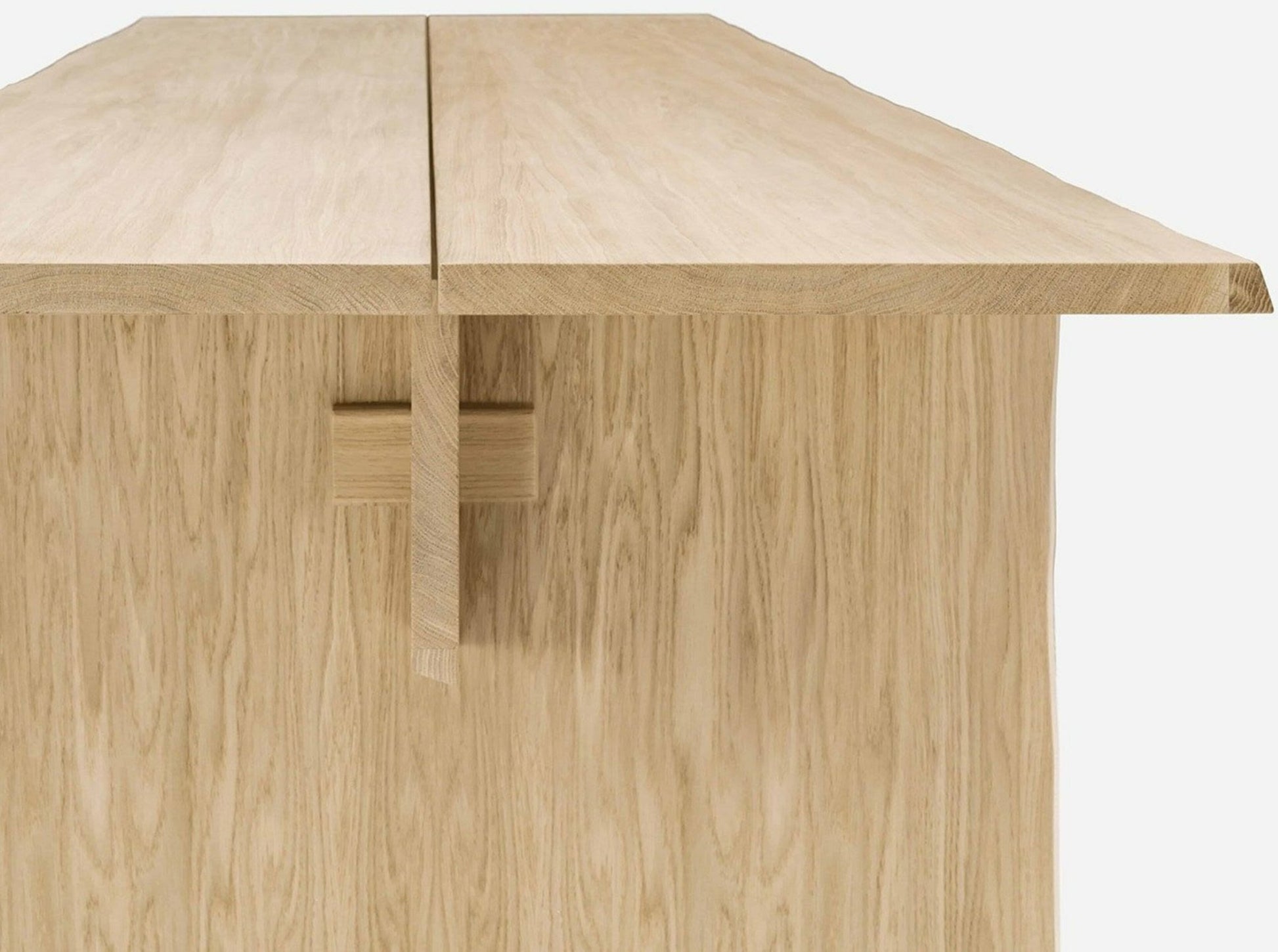 Table à manger en chêne 220 cm Bookmatch - Hem - The Cool Republic