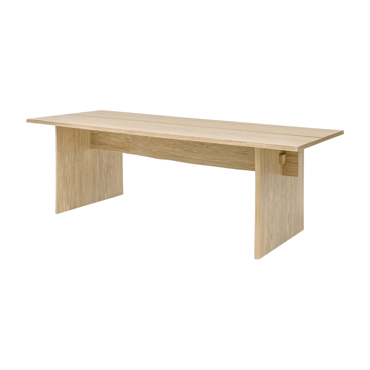 Table à manger en chêne 220 cm Bookmatch - Hem - The Cool Republic