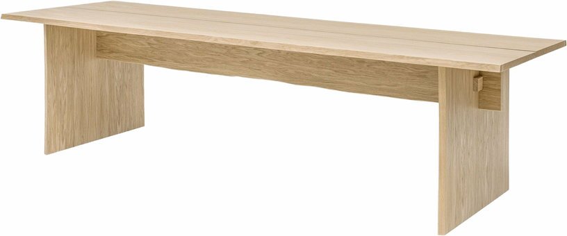 Table à manger en chêne 275 cm Bookmatch - Hem - The Cool Republic