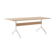 Table à manger en chêne et chrome 200x90 cm Pavilion AV19 - &tradition - The Cool Republic