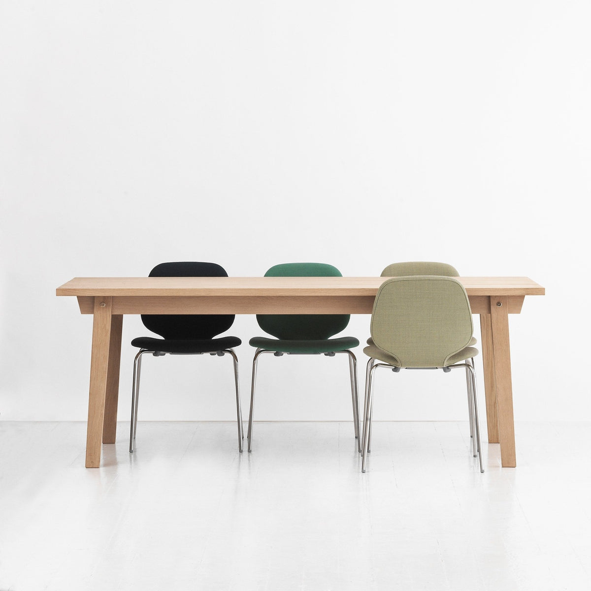 Table à manger en chêne naturel 200 cm Slice Oak - Normann Copenhagen - The Cool Republic