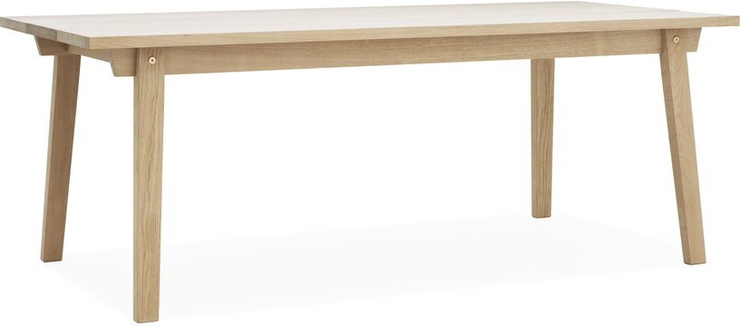 Table à manger en chêne naturel 200 cm Slice Oak - Normann Copenhagen - The Cool Republic