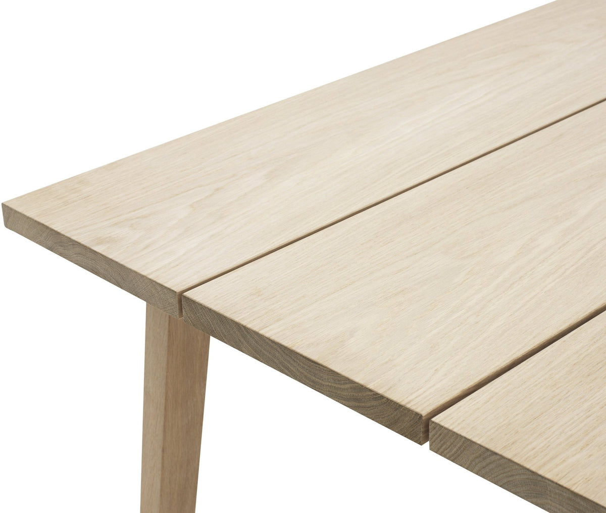 Table à manger en chêne naturel 250 cm Slice Oak - Normann Copenhagen - The Cool Republic