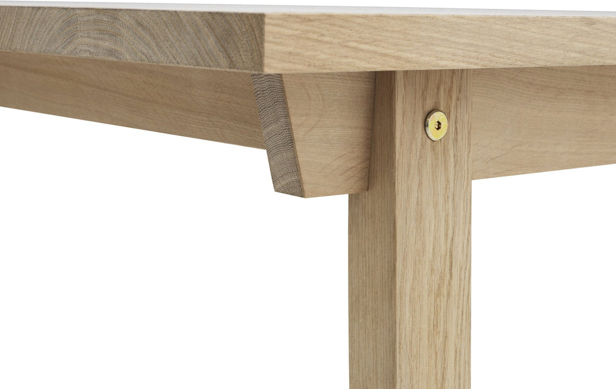 Table à manger en chêne naturel 250 cm Slice Oak - Normann Copenhagen - The Cool Republic