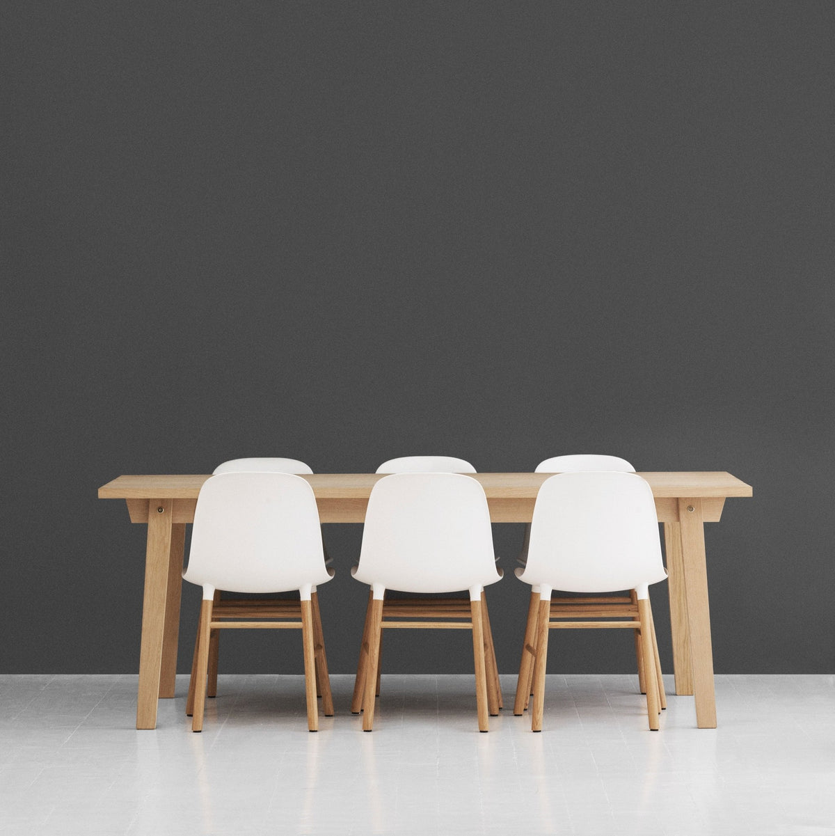 Table à manger en chêne naturel 300 cm Slice Oak - Normann Copenhagen - The Cool Republic