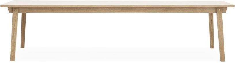 Table à manger en chêne naturel 300 cm Slice Oak - Normann Copenhagen - The Cool Republic