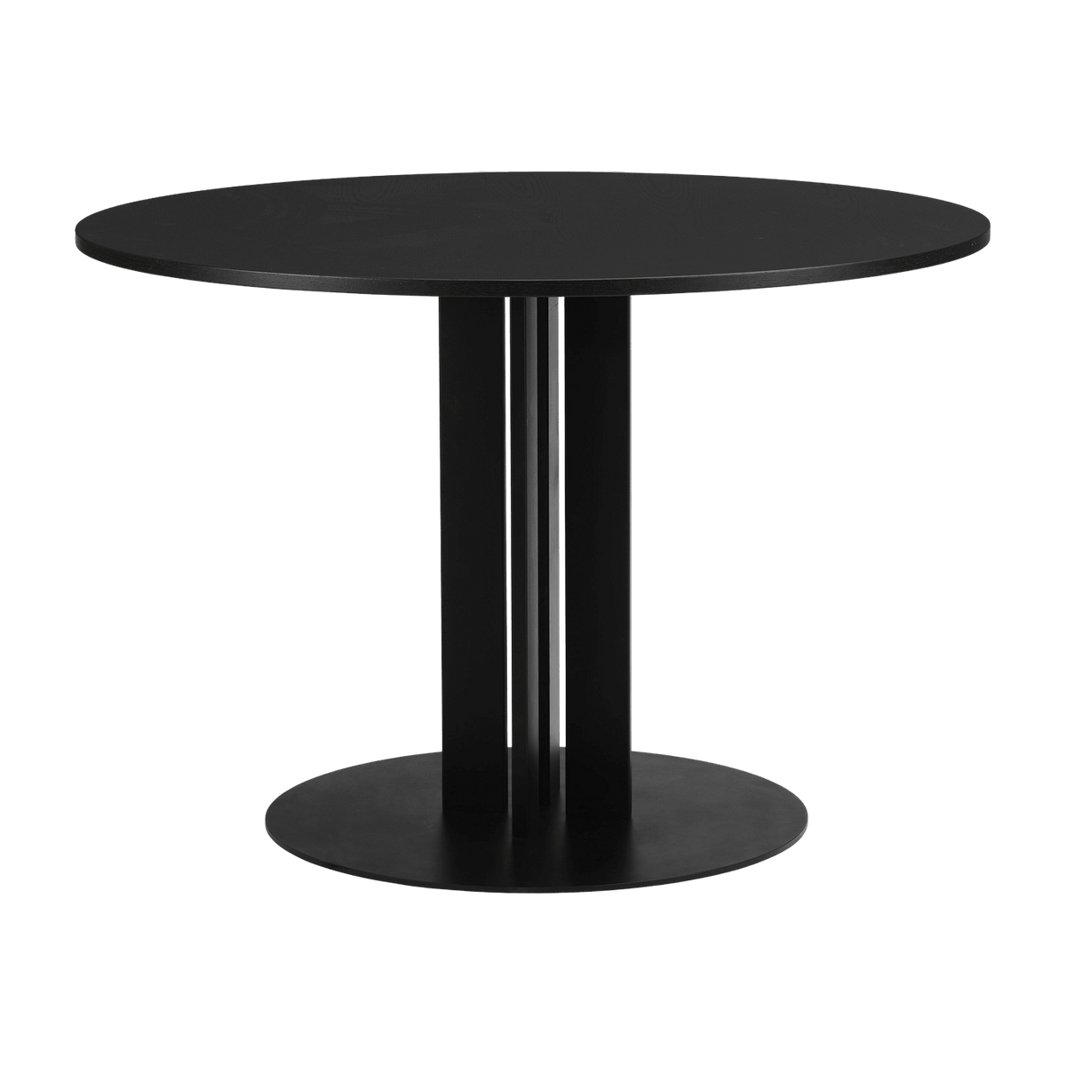 Scala black oak dining table 110cm - Normann Copenhagen - The Cool Republic