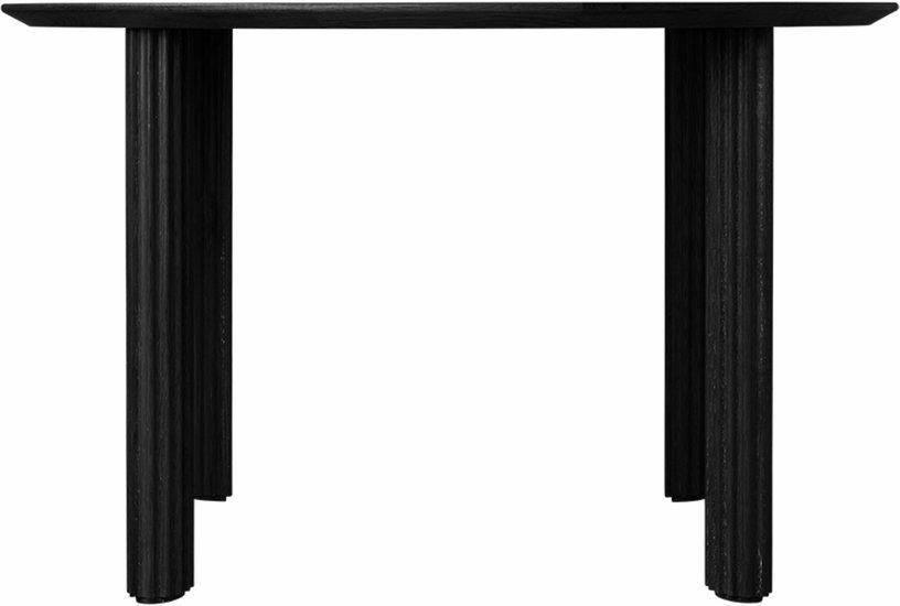 Table à manger en chêne noir Comfort Circle - UMAGE - The Cool Republic