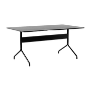 Table à manger en chêne noir et métal noir 160x90 cm Pavilion AV18 - &tradition - The Cool Republic