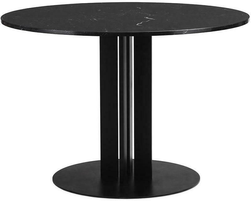 Table à manger en marbre noir 110cm Scala Marble - Normann Copenhagen - The Cool Republic