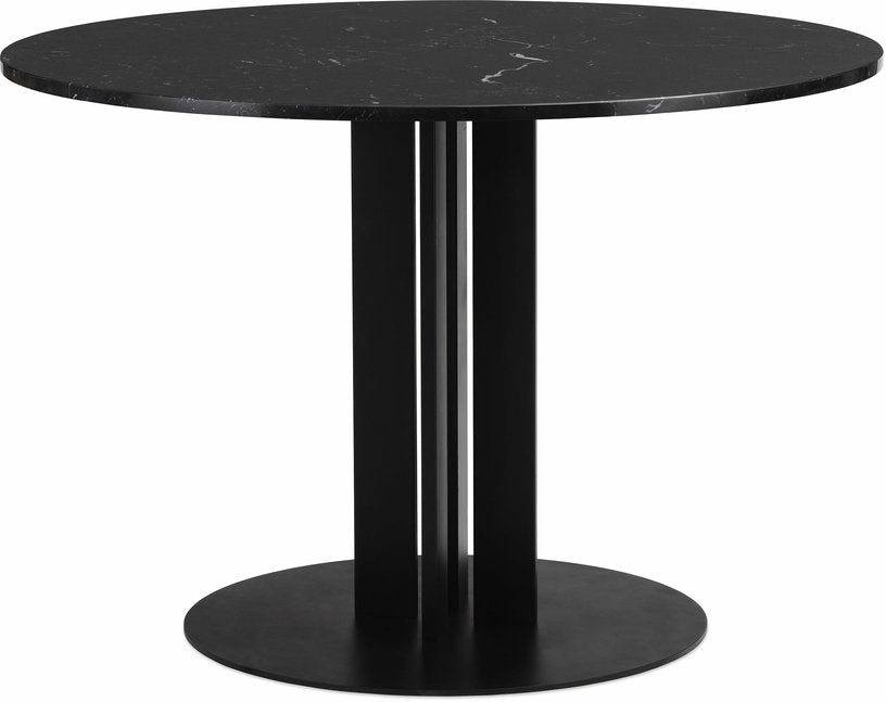 Table à manger en marbre noir 110cm Scala Marble - Normann Copenhagen - The Cool Republic