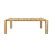 Table à manger en teck naturel 105x209 cm Atmosfera - Gubi - The Cool Republic