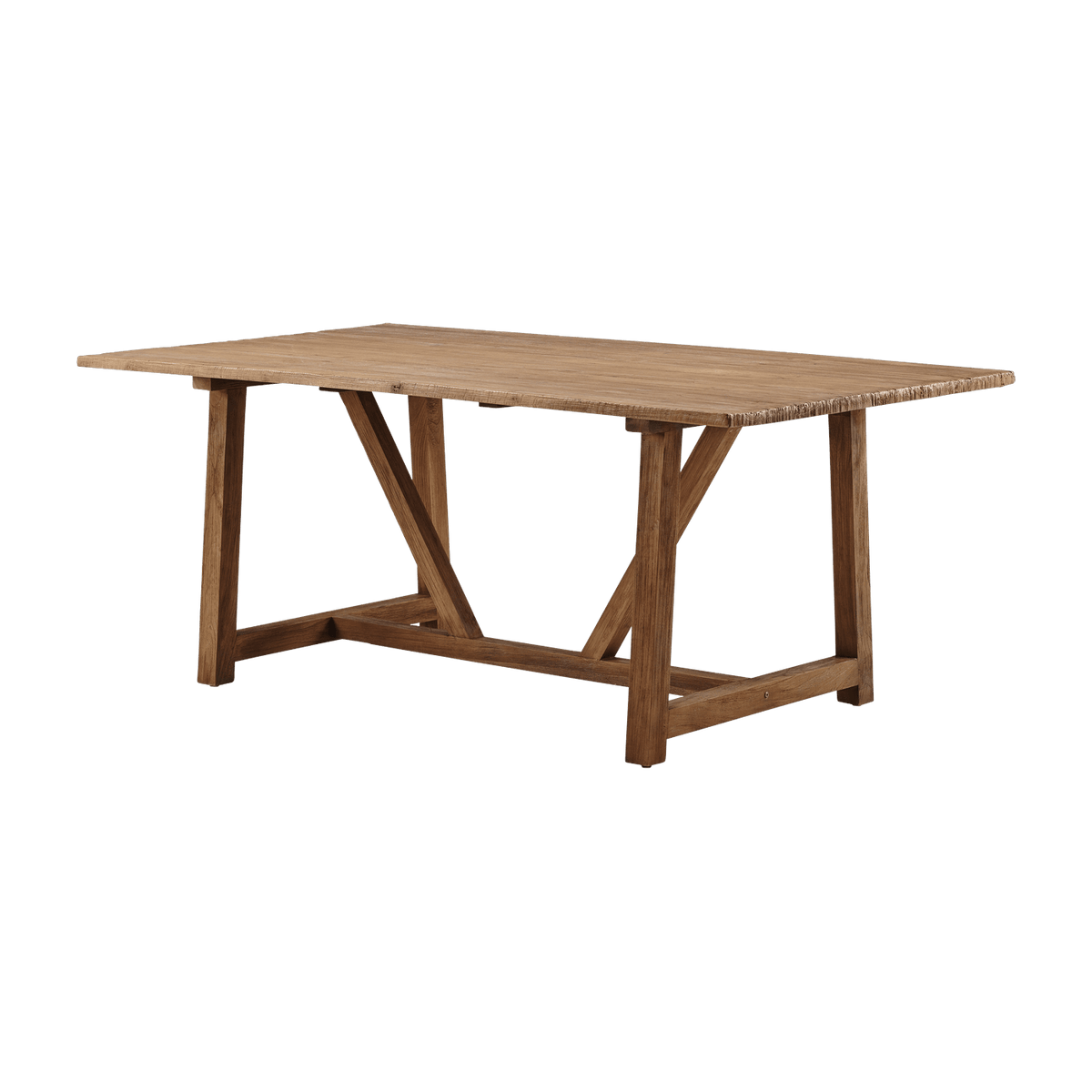 Table à manger en teck recyclé 180 cm Lucas - Sika Design - The Cool Republic