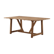 Table à manger en teck recyclé 180 cm Lucas - Sika Design - The Cool Republic