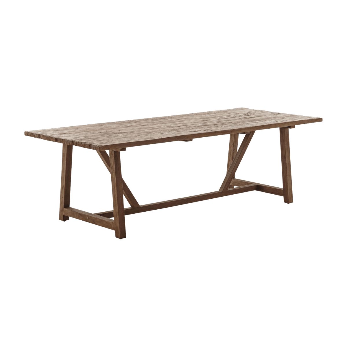 Table à manger en teck recyclé 240 cm Lucas - Sika Design - The Cool Republic