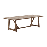 Table à manger en teck recyclé 240 cm Lucas - Sika Design - The Cool Republic