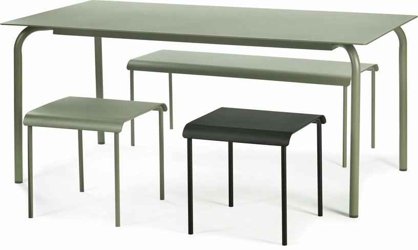 Table à manger eucalyptus vert 170 cm August - Serax - The Cool Republic