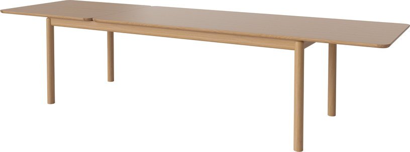 Table à manger extensible en chêne huilé 220 x 90 cm Ronya - Bolia - The Cool Republic