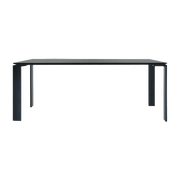 Table à manger noir 190x79 Four tavolo - Kartell - The Cool Republic