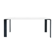 Table à manger noir et blanc 190x79 Four tavolo - Kartell - The Cool Republic