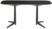 Table à manger noire 158x90 Multiplo - Kartell - The Cool Republic
