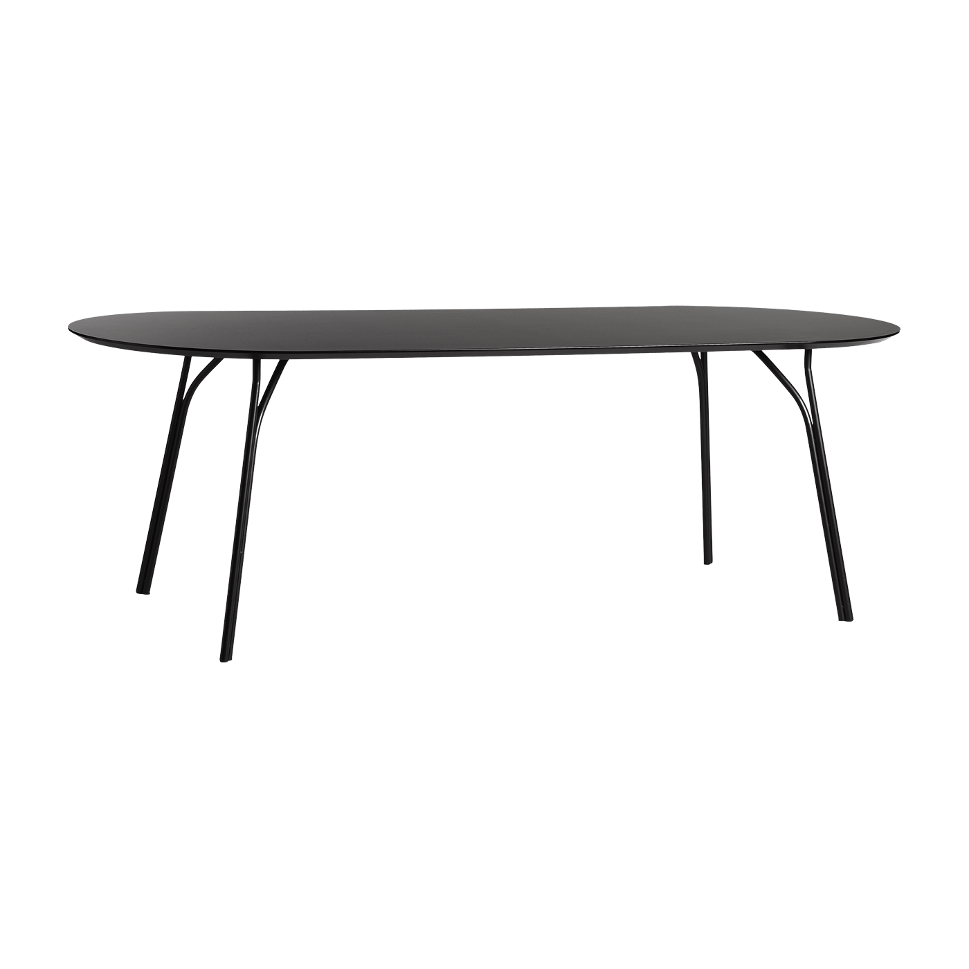 Table à manger noire 220 cm Tree - Woud - The Cool Republic