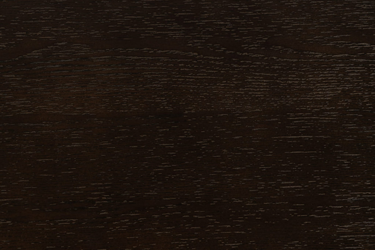 Table à manger ovale en bois marron et fer noir 220x110x76cm Carlon - White Label Living — vue 9