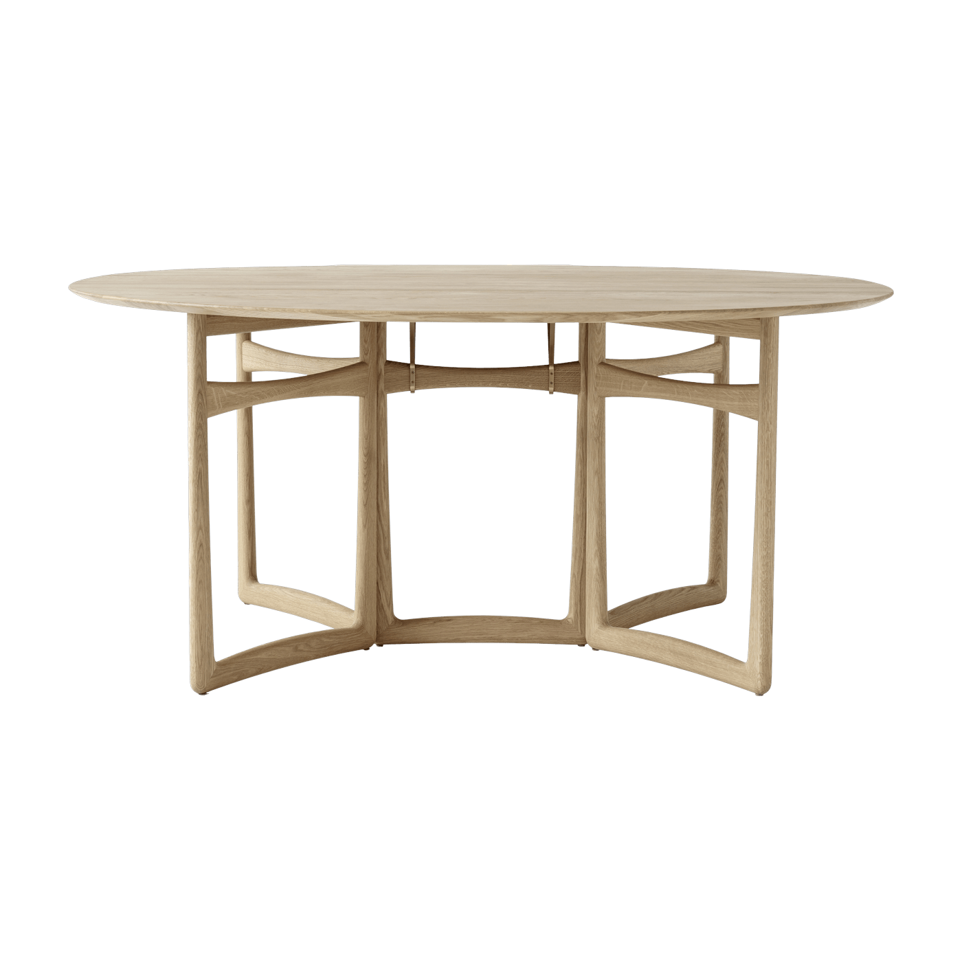 Table à manger pliable en bois naturel Drop Leaf - &tradition - The Cool Republic