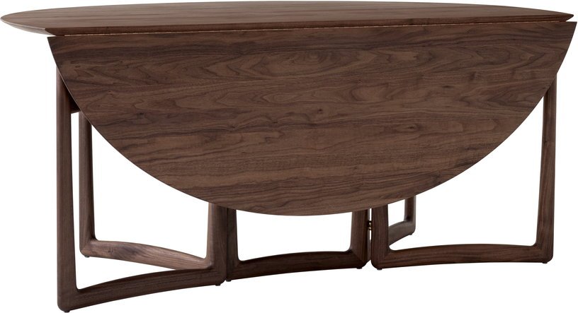 Table à manger pliable en bois naturel Drop Leaf - &tradition - The Cool Republic