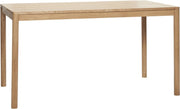 Table à manger rectangle en bois naturel 140 x 80 cm - Hübsch - The Cool Republic
