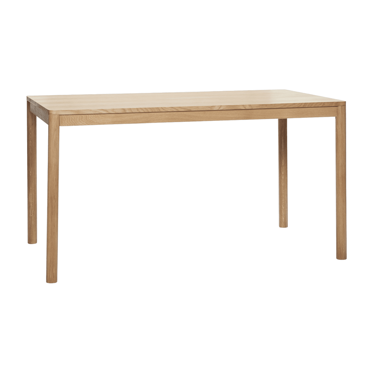Table à manger rectangle en bois naturel 140 x 80 cm - Hübsch - The Cool Republic