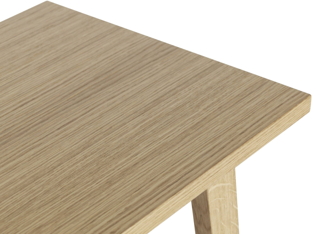 Table à manger rectangle en chêne naturel Slice Oak - Normann Copenhagen - The Cool Republic