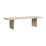 Table à manger rectangulaire en bois crème 280x100cm - HKliving - The Cool Republic