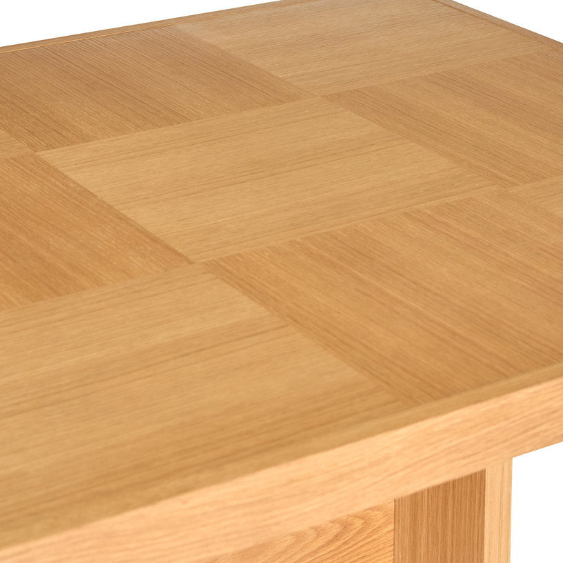 Table à manger rectangulaire en bois de chêne naturel 195x95x74cm Skak - Hübsch - The Cool Republic