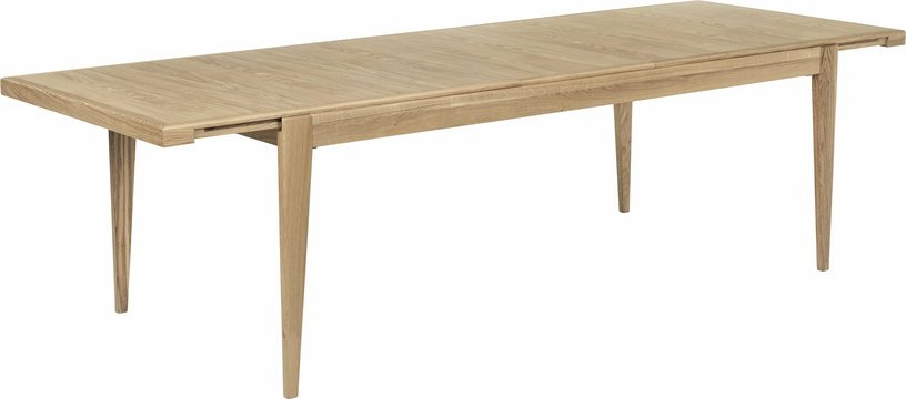 Table à manger rectangulaire en chêne extensible S - Table - Gubi - The Cool Republic