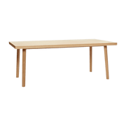 Table à manger rectangulaire en chêne - Hübsch - The Cool Republic