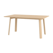 Table à manger rectangulaire en chêne naturel 160 cm Alle - Hem - The Cool Republic