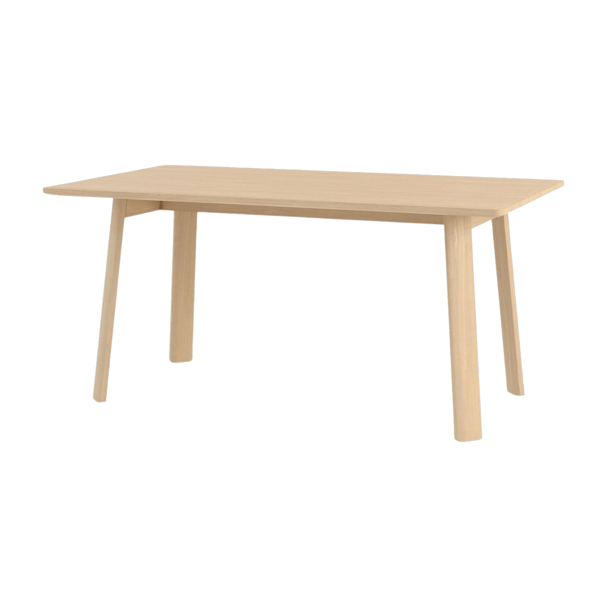 Table à manger rectangulaire en chêne naturel 160 cm Alle - Hem - The Cool Republic