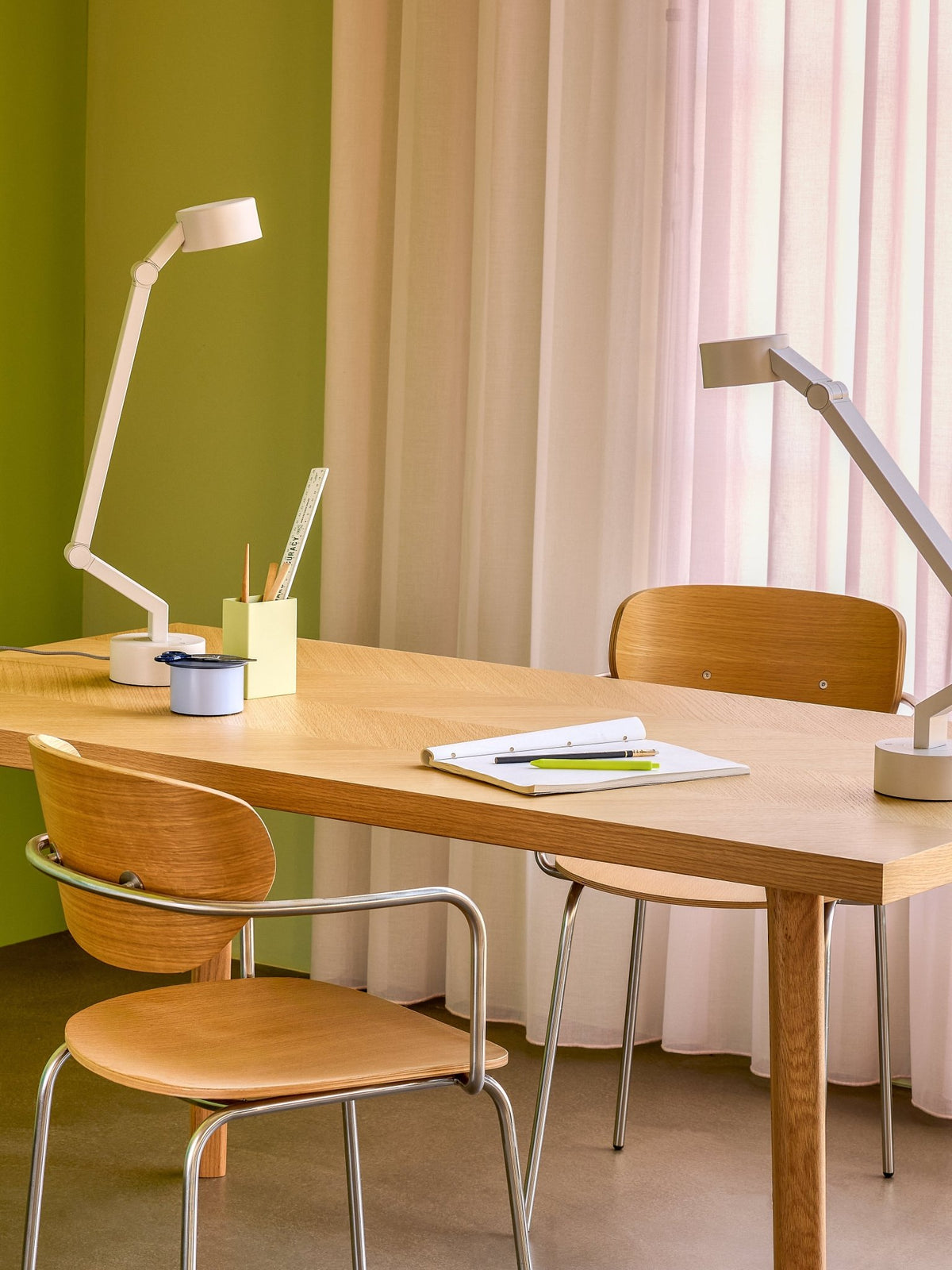 Herringbone Dining Table Small Natural - Hübsch - The Cool Republic