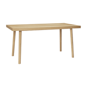 Herringbone Dining Table Small Natural - Hübsch - The Cool Republic