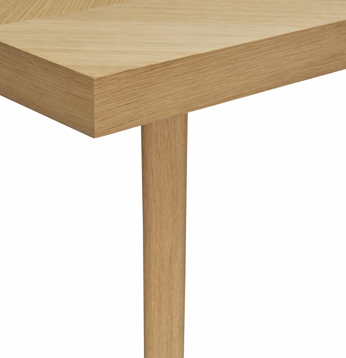 Herringbone Dining Table Small Natural - Hübsch - The Cool Republic