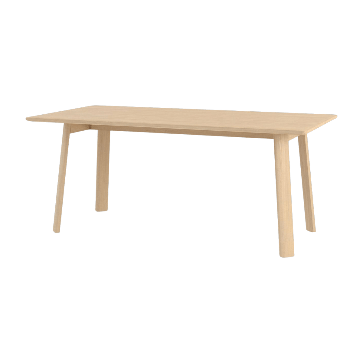 Table à manger rectangulaire en chêne naturel 180 cm Alle - Hem - The Cool Republic