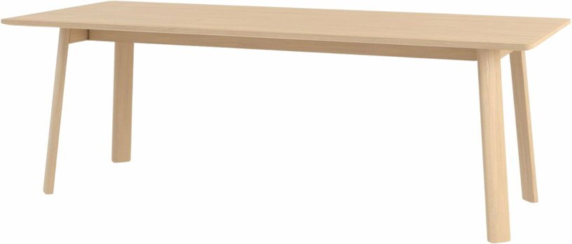 Table à manger rectangulaire en chêne naturel 220 cm Alle - Hem - The Cool Republic