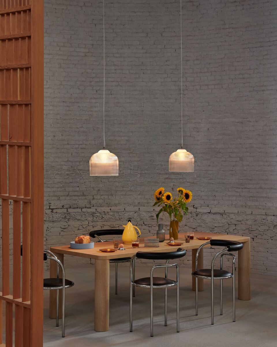 Table à manger rectangulaire en frêne naturel 220x90x74cm Harvey - Fest Amsterdam - The Cool Republic