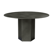 Dining table ronde in gray stone Epic - Gubi - The Cool Republic