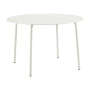 Table à manger ronde en aluminium sable 115 x 74 cm August - Serax - The Cool Republic