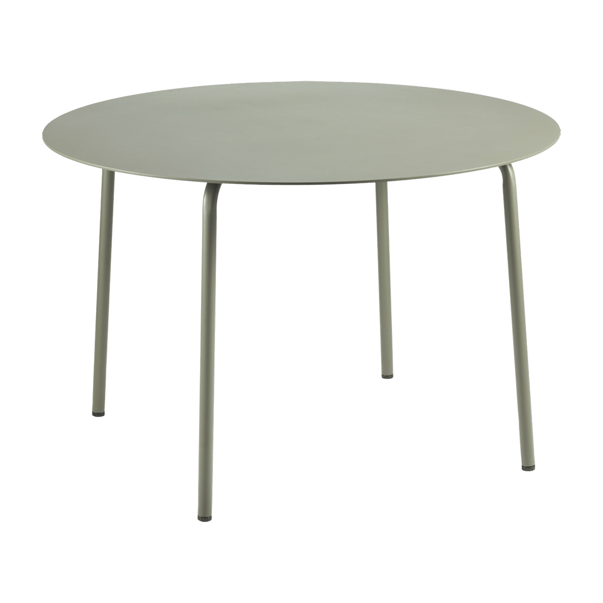 Table à manger ronde en aluminium verte 115 x 74 cm August - Serax - The Cool Republic