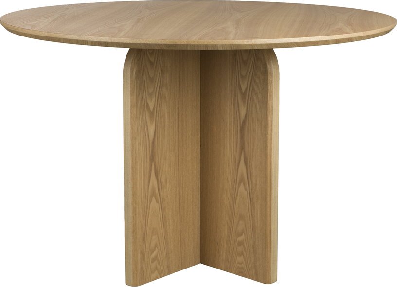 Table à manger ronde en bois marron 120cm Alma - The Cool Republic - The Cool Republic